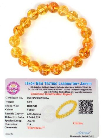 REIKI CRYSTAL PRODUCTS Stone, Citrine + Golden, Crystal...