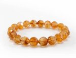 PROFOUNND GEMS AND JEWELS Citrine + Golden Crystal Brac...