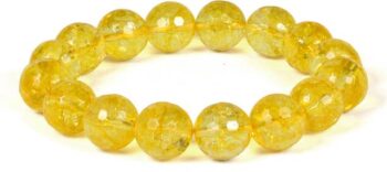 REIKI CRYSTAL PRODUCTS Stone, Citrine + Golden Beads, A...
