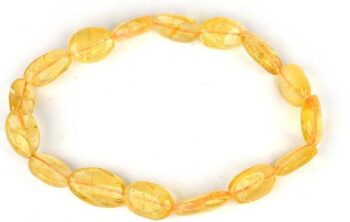 REIKI CRYSTAL PRODUCTS Stone, Citrine + Golden Beads, C...