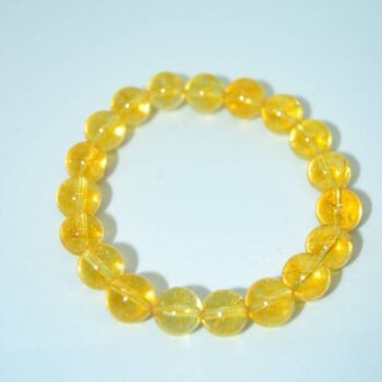 Crystal's Crew Citrine + Golden Crystal Bracelet