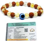 HEALINGGEMS Crystal, Rudraksha, Citrine, Evil Eye Agate...