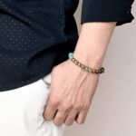 VIBESLE Stone, Green Aventurine, Golden Pyrite, Tiger's...
