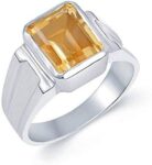 8.25 Ratti / 7.42 CT. Yellow sapphire Pukhraj Stone pan...