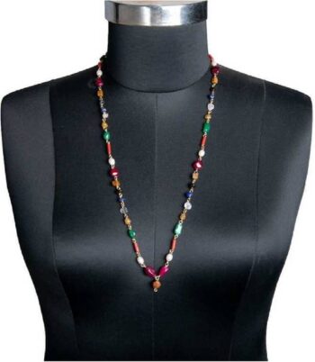 YASH GEMS Onyx Stone Necklace