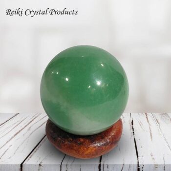 REIKI CRYSTAL PRODUCTS Green Aventurine Ball Sphere For...