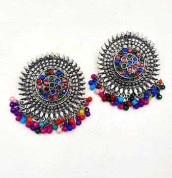 Trending & Stylish Multicolour Stone studded Stud Earri...