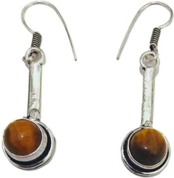 Caramel Dangle Earring for office use small earring set...