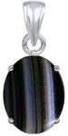 Natural Three Lapis Lazuli Stone Oval Shape Pendant wit...