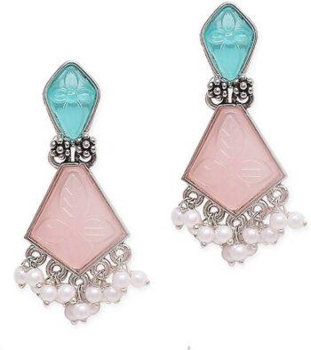 RUBY Ruby Stone Stud Earring