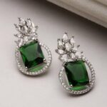 Gold-plated Multi-color 5 In 1 Interchangeable Stud Ear...