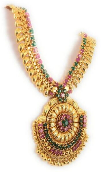 Awesome Natural Multicolor Gemstone Beads Necklace, Wed...
