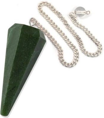 REIKI CRYSTAL PRODUCTS Green Aventurine Dowser Natural ...