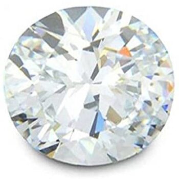 Orange Zircon Gemstone 9-MM Round Cut Top Quality Loose...