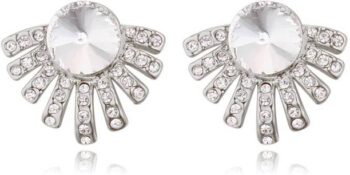 American Diamond Look Crystal Alloy Stud Earring