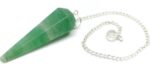 Crystals Way Green Aventurine Crystal Dowsing pendulum ...