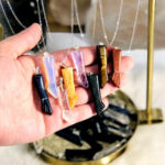 Figa Hand Pendant Protection Crystal Amulet