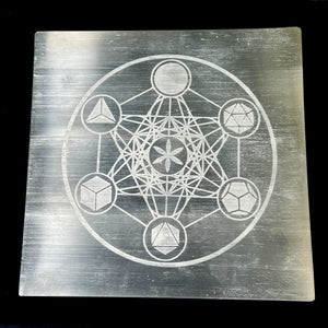 Selenite 8 inch Charging Plate