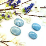 Angelite Palmstone (Angelic Healing and Communication)
