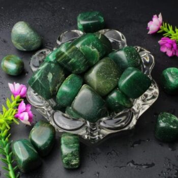 Green Jade Tumble Stone