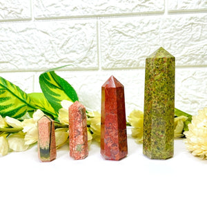Unakite Tower (Physical & Emotional Healing)