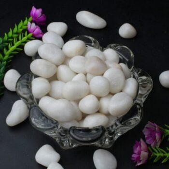 White Agate Tumble Stone