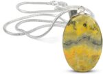 AAA Bumblebee Jasper Pendant Natural Crystal Pendant