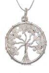 Rainbow Moonstone Pendant With Silver Polish Metal Chain