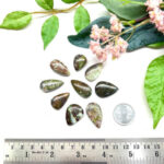 Copper Ore With Peridot (Michigan) Cabochons