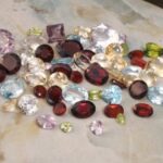 over 50 carats of loose natural semiprecious gemstones Top Grade Mix