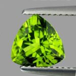 Natural Green Peridot 5 mm 1 piece Trillion Faceted Cut Flawless-VVS Clarity Earthly Mined Loose Gemstone