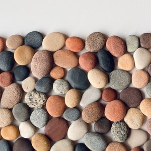 Sea stones, beach stone art, colorful rocks for crafts, pebbles for rock art, pebbles for plant, terrarium stones in bulk, aquarium decor