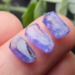 AAA Tanzanite Crystal - TANZANITE - Tanzanite Crystal - Tanzanite Crystal Raw - Tanzanite Stone - Raw Tanzanite - Purple Tanzanite Gemstone