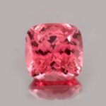 AAA Museum Grade Flawless Padparadscha Sapphire Cushion Loose Gemstone Cut, Excellent Quality Sapphire Jewelry Making Gemstone 22x22 MM