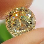 8mm Yellow Portuguese Round Cut, 5A Cubic Zirconia, Loose Gemstone, For Jewelry Making