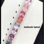 Earth Mined Natural Spinel. Loose Gemstones for Making Jewellery. Faceted Cushion Cut Burmese Spinel. Birthstone. Various Sizes Available