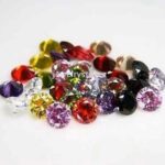 Cubic Zirconia Mixed Colors Lot Round Faceted AAA Loose Gemstones, CZ Luxury Jewelry Makings (1mm - 12mm)