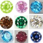 Cubic Zirconia Special Colors Mixed Colors Lot Round Faceted AAA Loose Gemstones, CZ Luxury Jewelry Makings (1mm - 15mm)