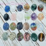 Natural Gemstone Worry Stone - HUGE Assortment, Polished Crystal Pocket Stone, Palm Stone, Healing Crystal, Crystal Gift