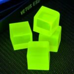 High Luminescence LUAG Lutetium Aluminum Garnet Gems Synthetic Laser Crystal  Fluorescent Lab Stone Synthesis of Loose Gemstones