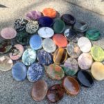 Natural Worry Stone ? Handcrafted Thumb Stone for Anxiety Relief,  Pocket Comfort Stone, Gift for Relaxation