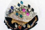 Druzy Marquise Shape - Assorted Colors to Pick  (S68B22)