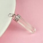 MARMORIS ECOM Clear Quartz Pencil Pendant | Healing Pendant