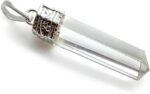 Crystal Pencil Pendant Natural Healing Crystal Stone