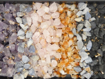 Rough Stone Crystal Pendant - Choose Your Stone Mineral Healing Stone Jewelry