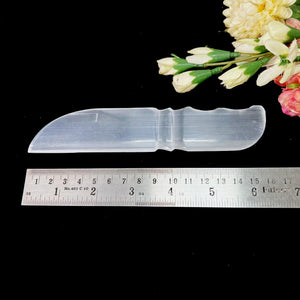 Selenite Knife (Cut Chords)
