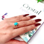 Turquoise Adjustable Rings in Silver
