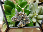 Crystal Pendant Rainbow Titanium Druzy Unicorn Pendant